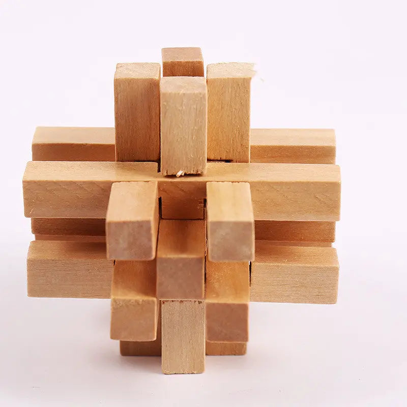 Educational Wood Lock Puzzle Set for Kids-14