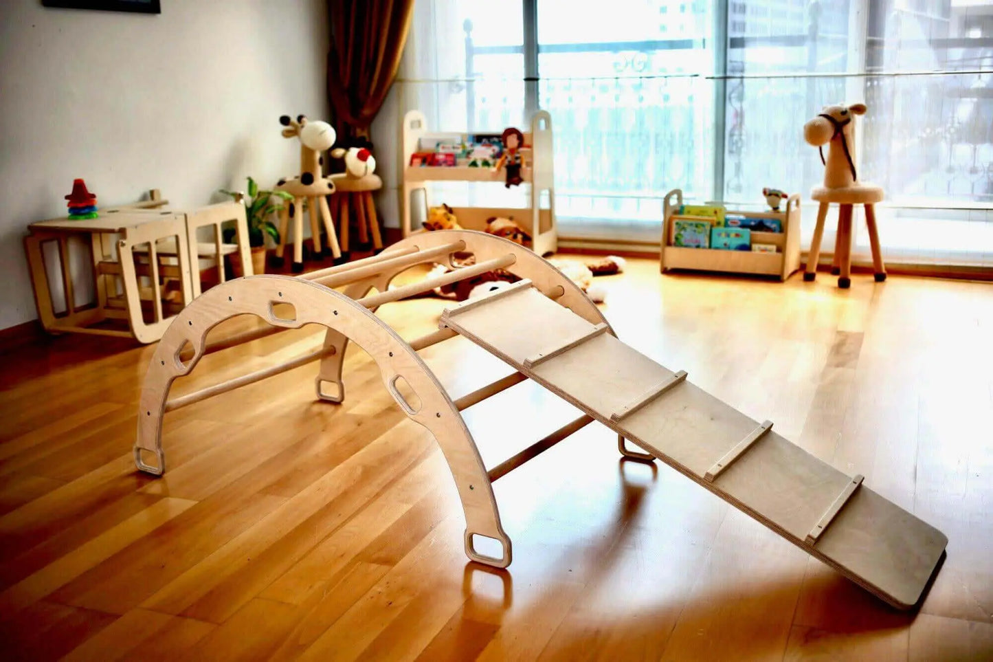 Reversible Ladder Climbing / Sliding Ramp-1