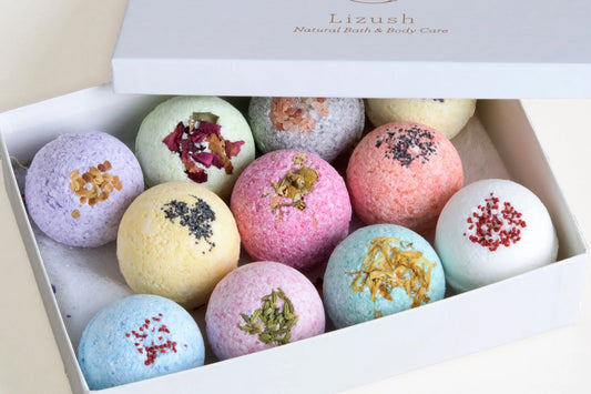 11 Bath Bombs Gift Box +  one Free Bomb to make 12 !!-0