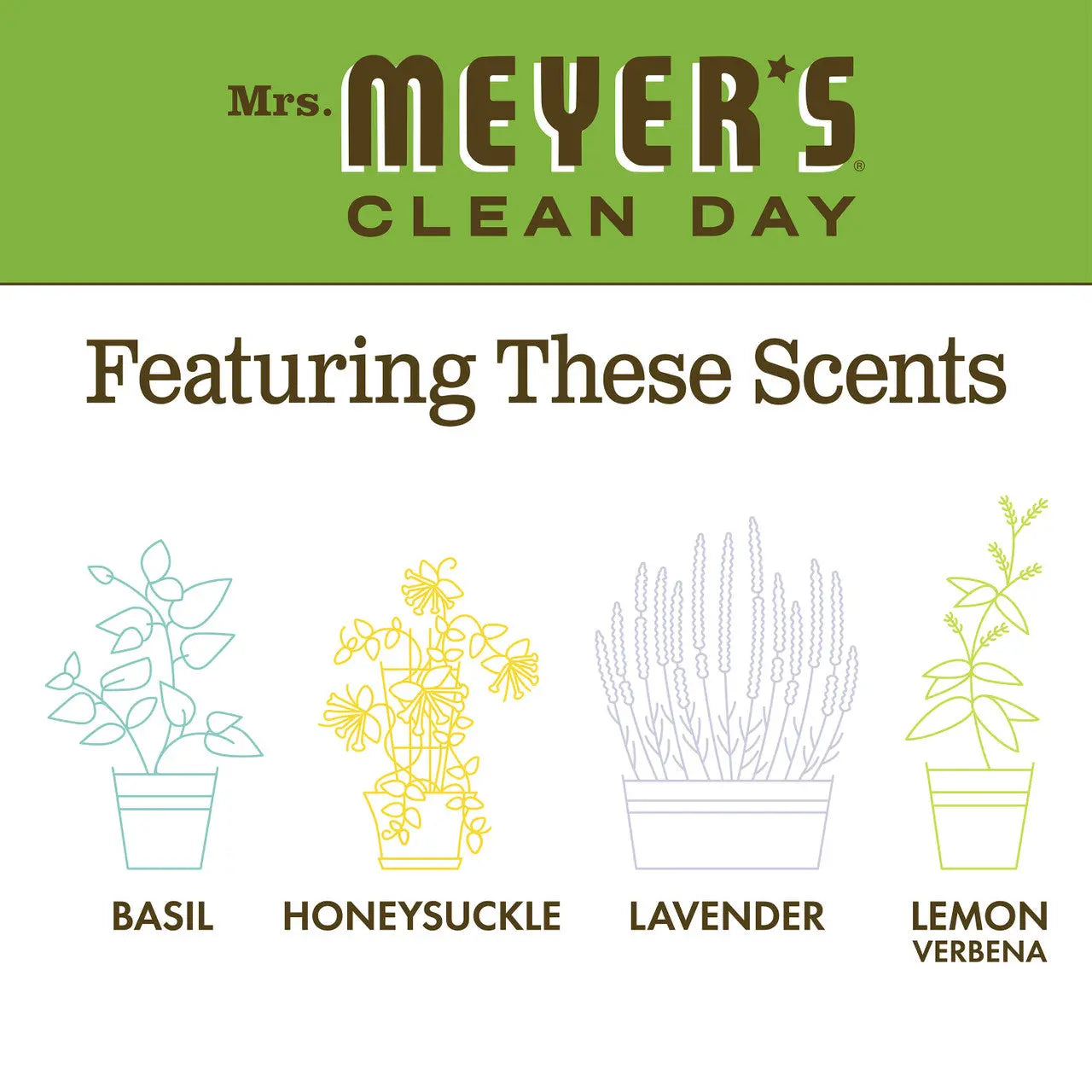 Mrs Meyers Liquid Hand Soap Apple (6x12.5OZ )-7