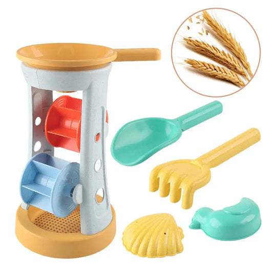 Children Wheat Straw Play Sandy Beach Toys-0