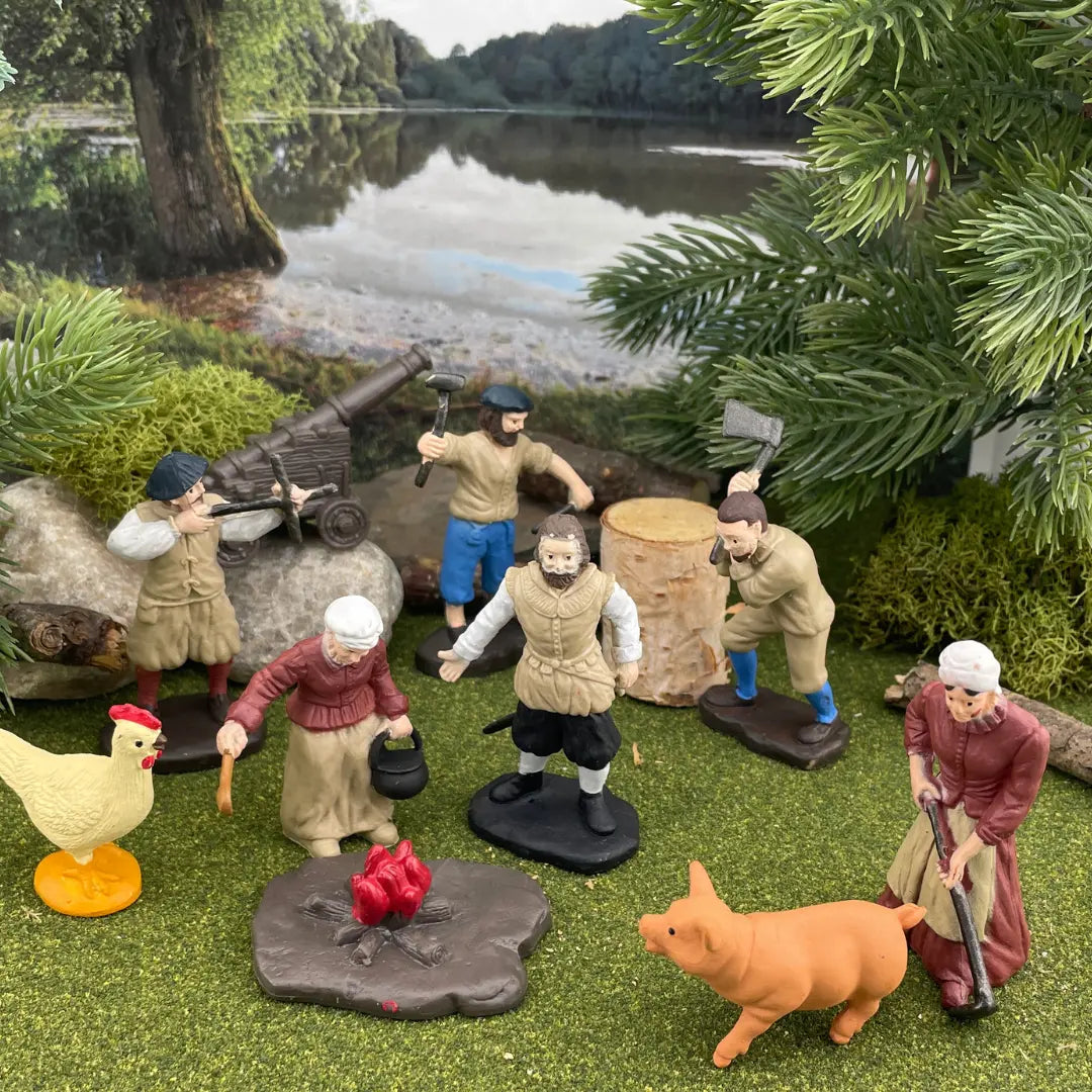 Jamestown Settlers TOOB®-4